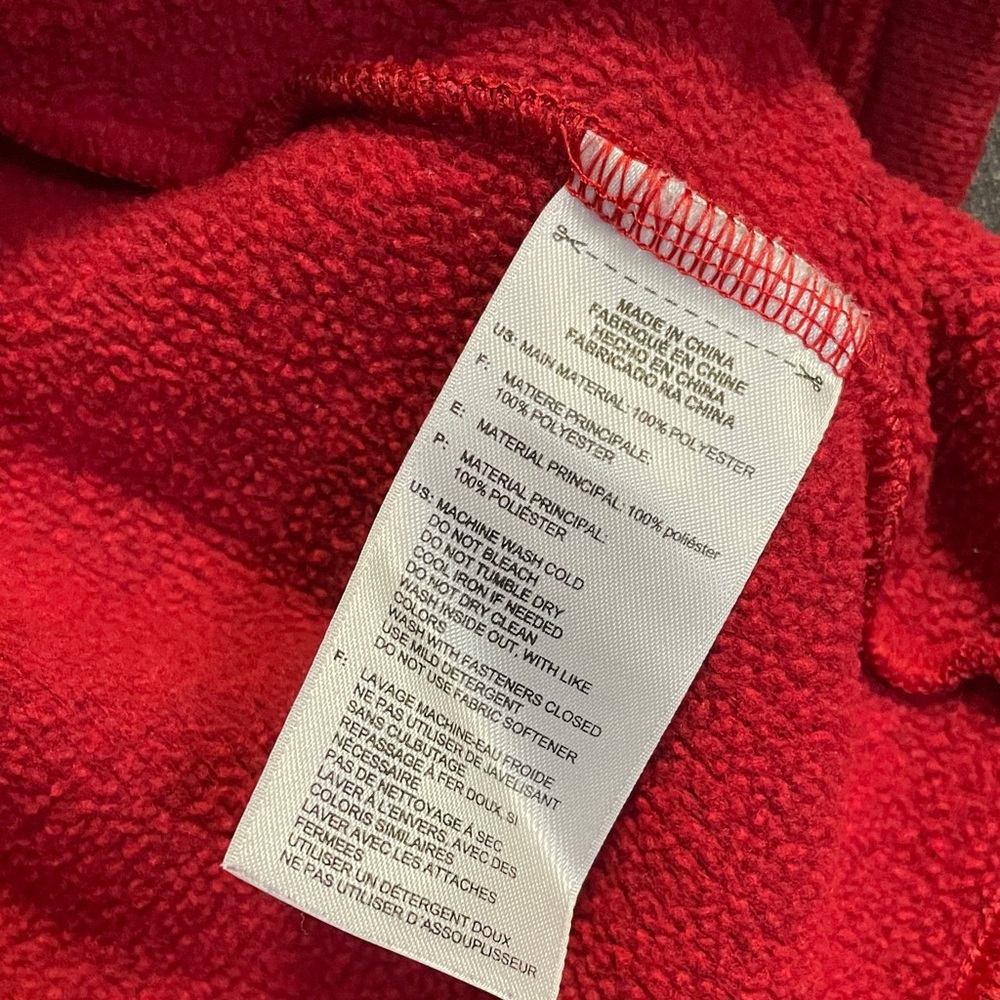 Men’s Adidas Red Quarter-Zip - Picture 8 of 10